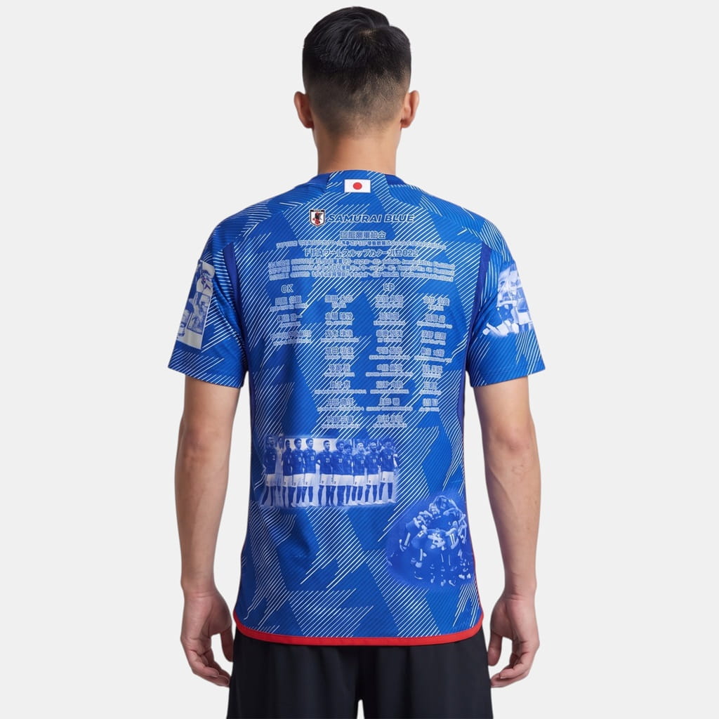 Maillot Japon Edition Samurai Bleu (2)