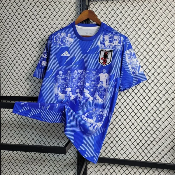 Maillot Japon Edition Samurai Bleu