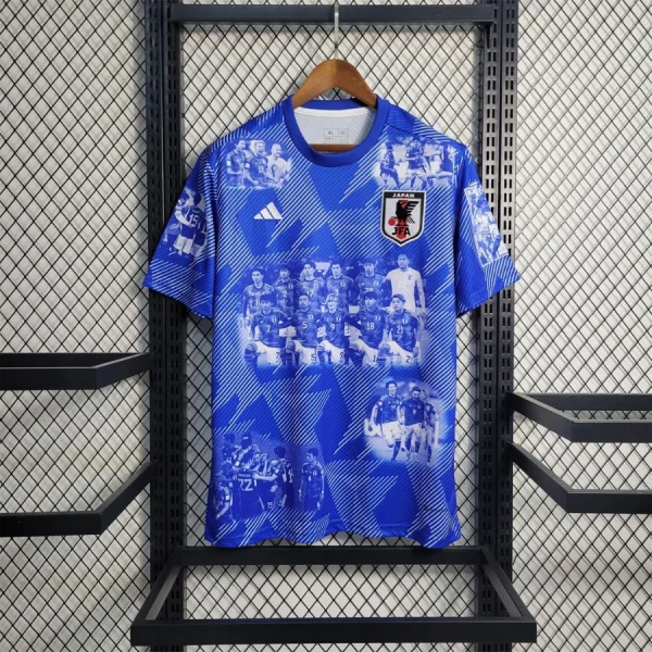 Maillot Japon Edition Samurai Bleu
