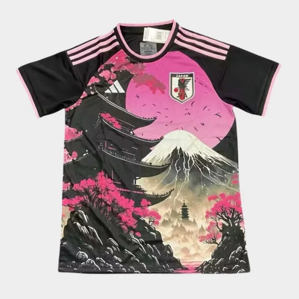 Maillot Japon Fuji Edition Sakura Rose Noire