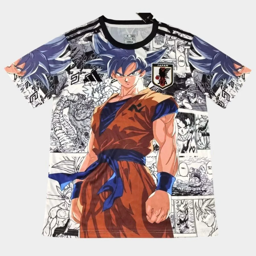 Maillot Japon Goku Edition Manga Blanc