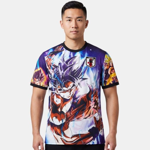 Maillot Japon Goku Edition Ultra Instinct Violet