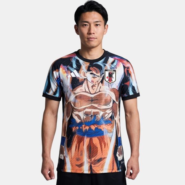 Maillot Japon Goku Ultra Instinct Edition Premium Noir