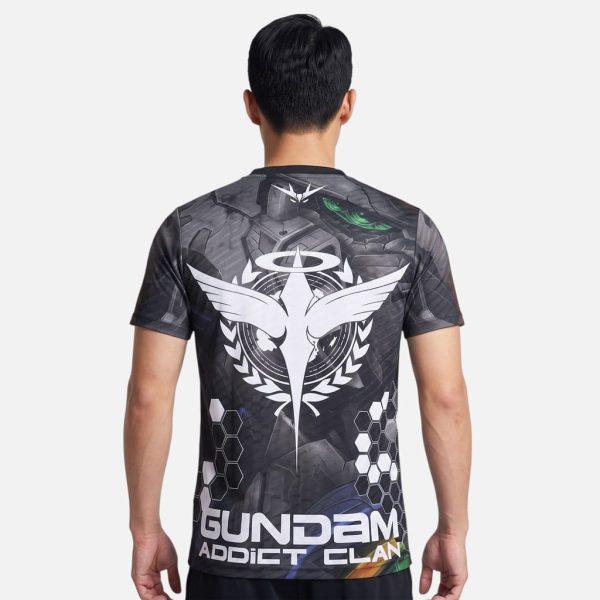 Maillot Japon Gundam Unicorn Edition Mecha Noir