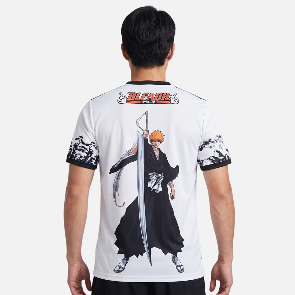 Maillot Japon Ichigo Edition Bleach Blanc (2)
