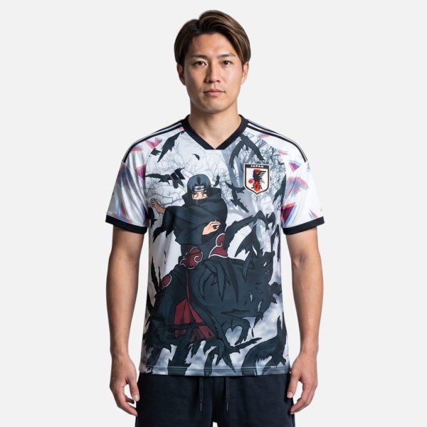 Maillot Japon Itachi Edition Akatsuki Blanc