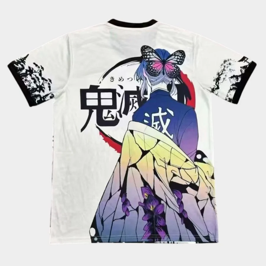 Maillot Japon Kimetsu no Yaiba Edition Tomioka Blanc