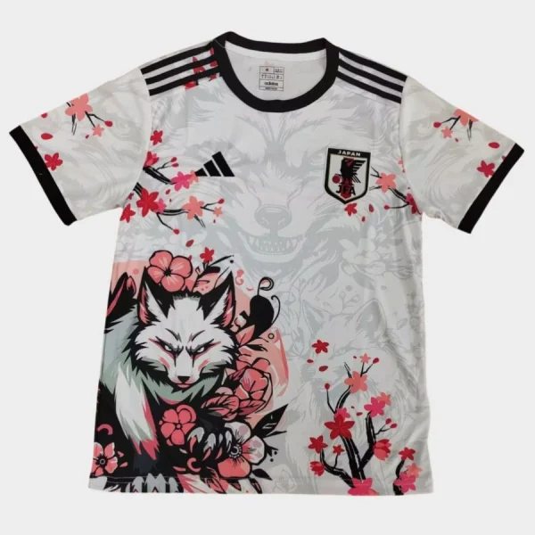 Maillot Japon Kitsune Edition Sakura Blanc