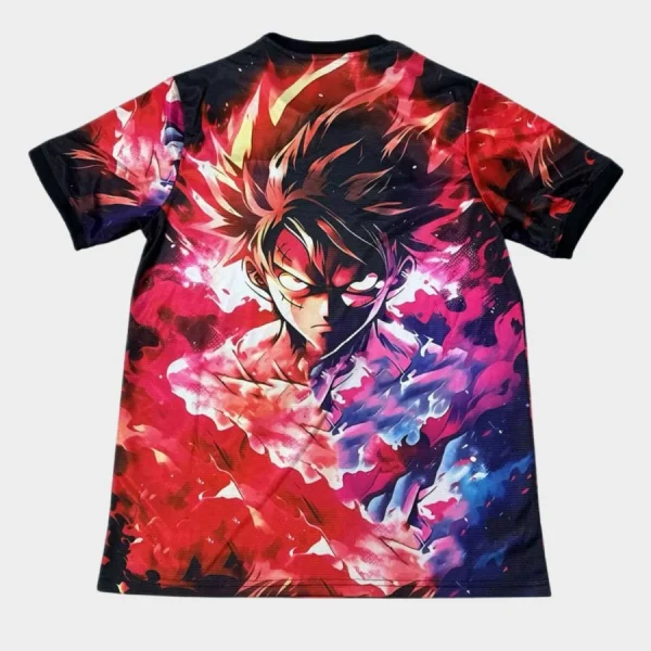 Maillot Japon Luffy Edition Gear Rouge-Noir