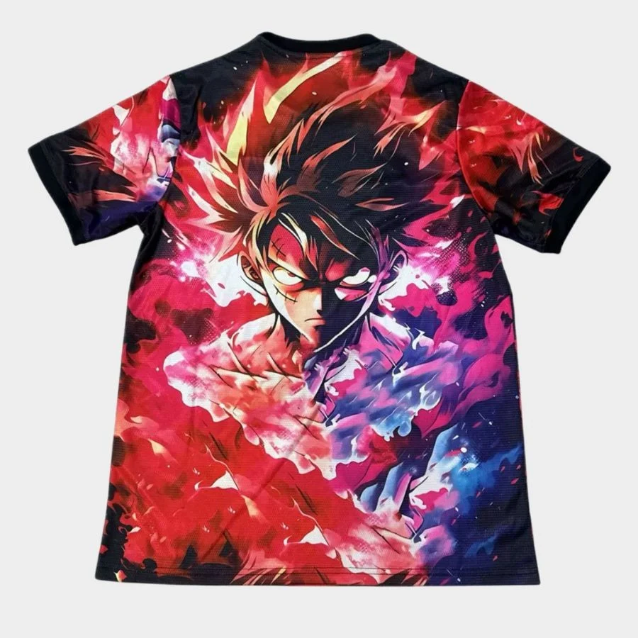 Maillot Japon Luffy Edition Gear Rouge-Noir