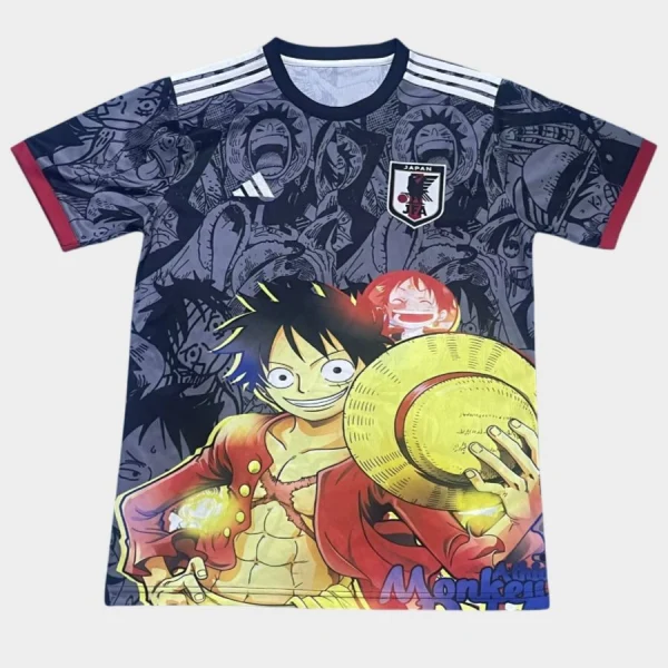 Maillot Japon Luffy Edition One Piece Bleu