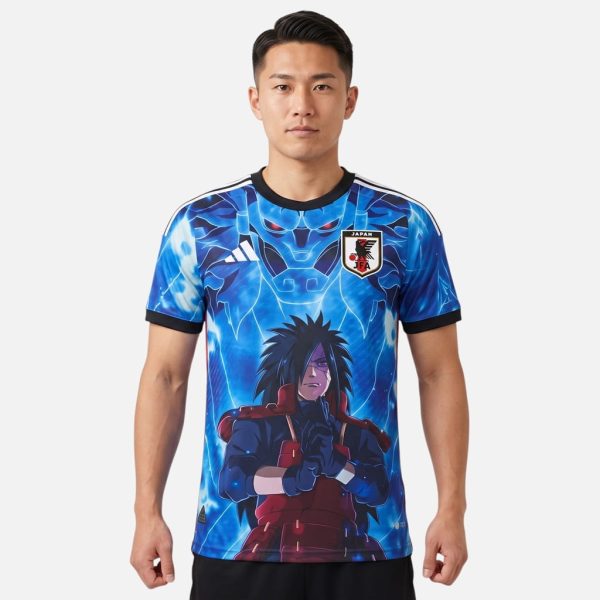 Maillot Japon Madara Uchiha Sharingan Bleu