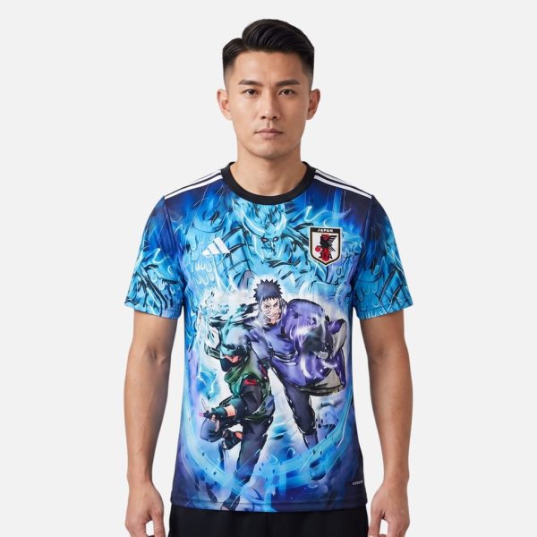Maillot Japon Obito Kakashi Edition Susanoo Bleu
