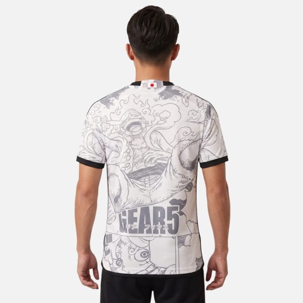 Maillot Japon One Piece Gear 5 Edition Manga Blanc