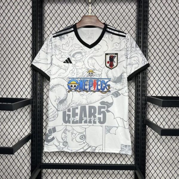 Maillot Japon One Piece Gear 5 Edition Manga Blanc