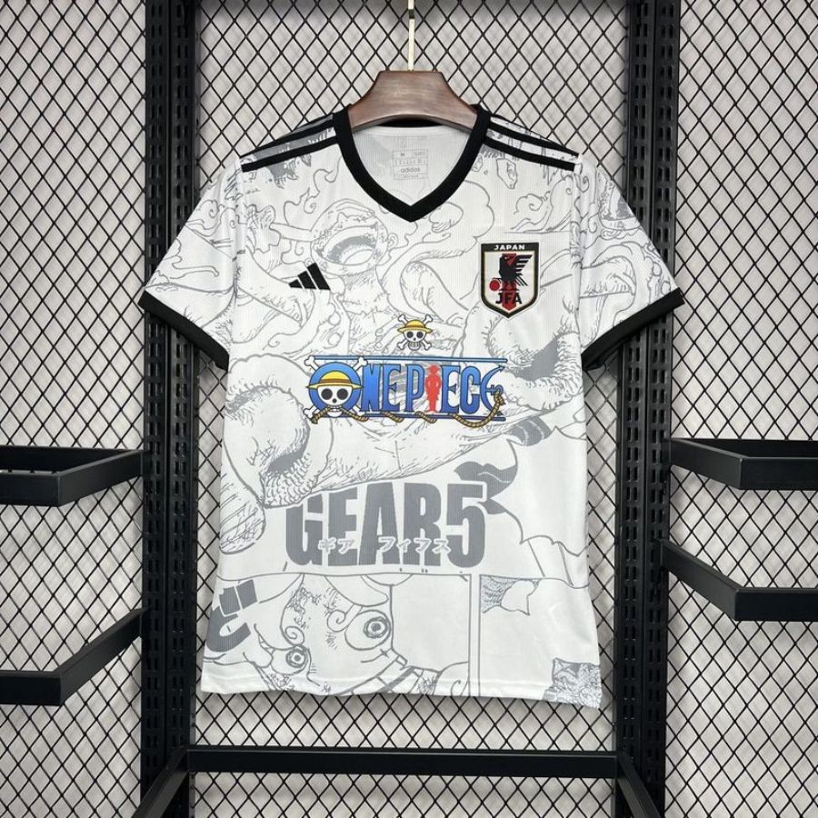 Maillot Japon One Piece Gear 5 Edition Manga Blanc