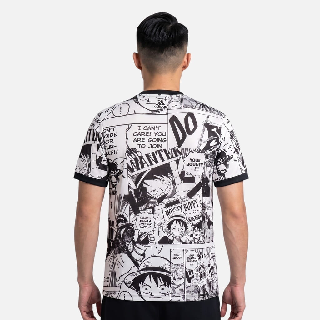 Maillot Japon One Piece Luffy Edition Manga Comic Blanc (2)