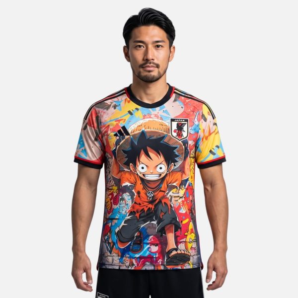 Maillot Japon One Piece Luffy Street Art Edition