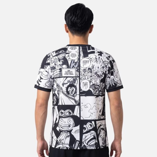 Maillot Japon One Piece Sabo Edition Manga Blanc Noir