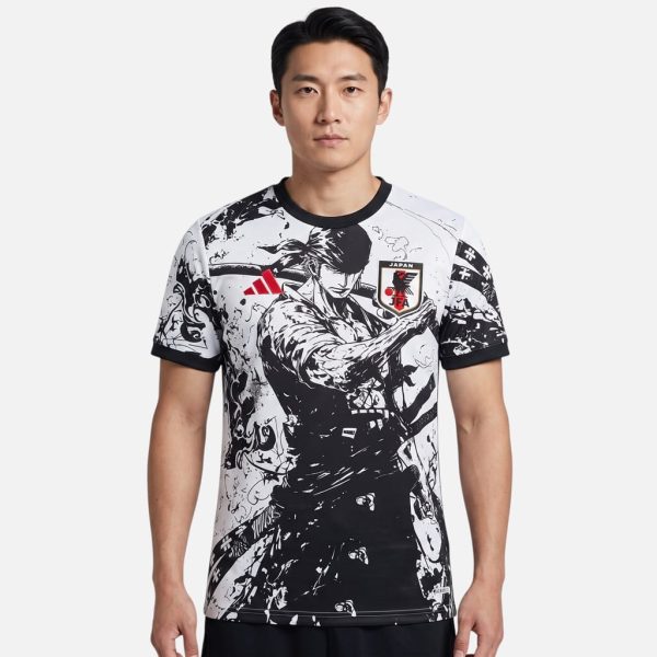 Maillot Japon Sabreur Zoro Edition Pirate Blanc
