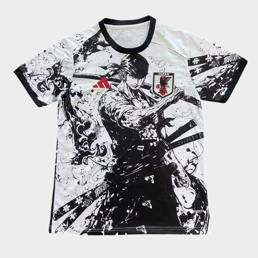Maillot Japon Sabreur Zoro Edition Pirate Blanc