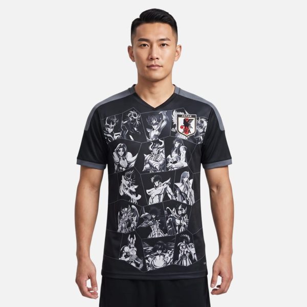 Maillot Japon Saint Seiya Edition Chevaliers du Zodiaque Gris