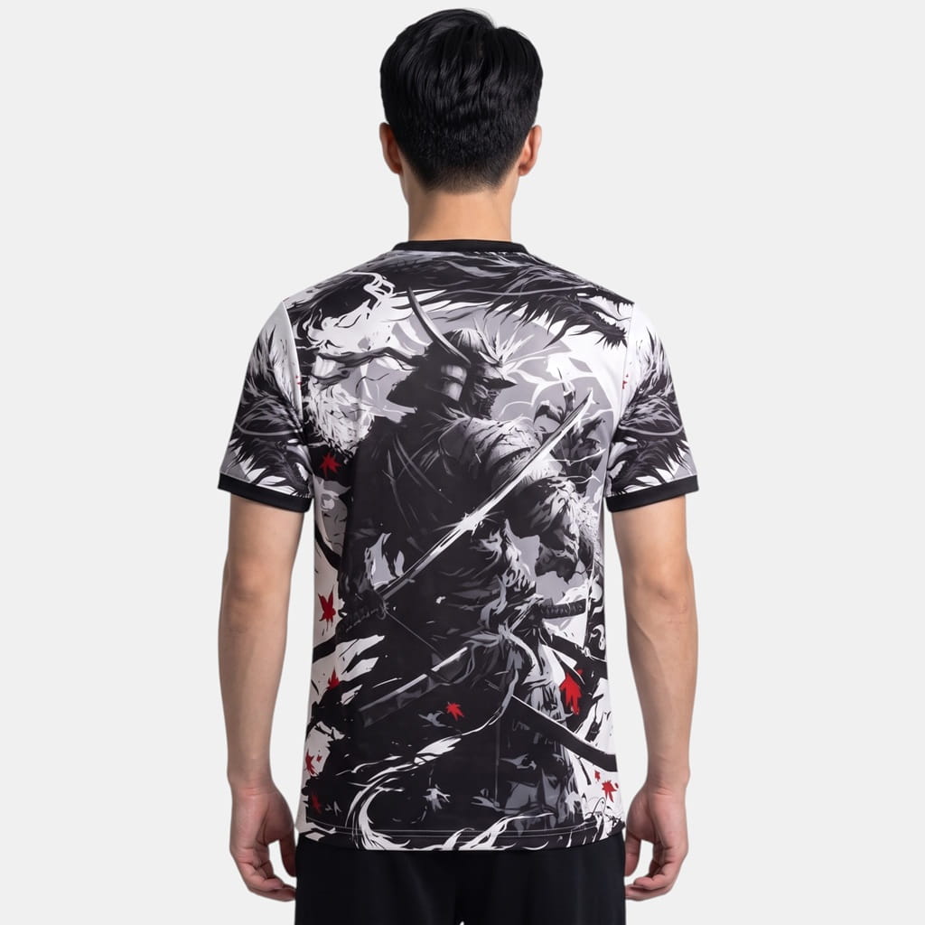 Maillot Japon Samouraï Edition Dragon Rouge (2)