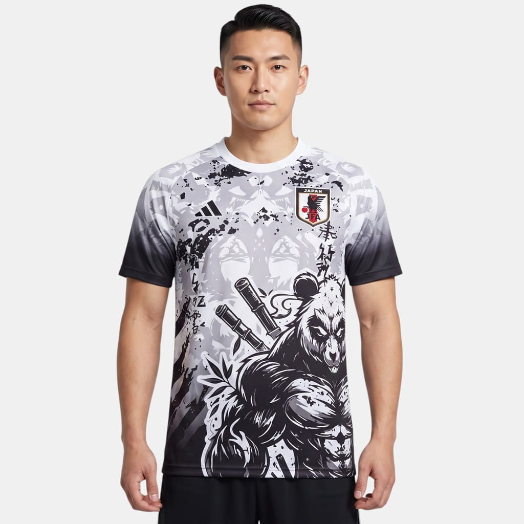 Maillot Japon Samouraï Zoro Edition Noire Fantôme (1)