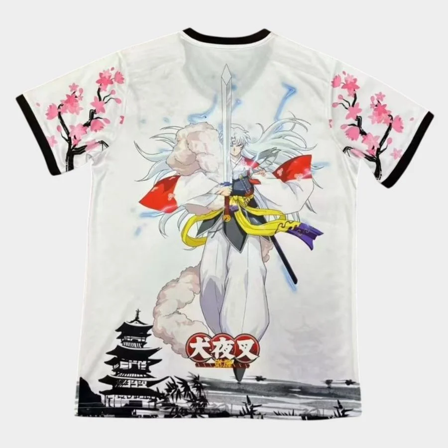 Maillot Japon Sesshomaru Edition Inuyasha Blanc