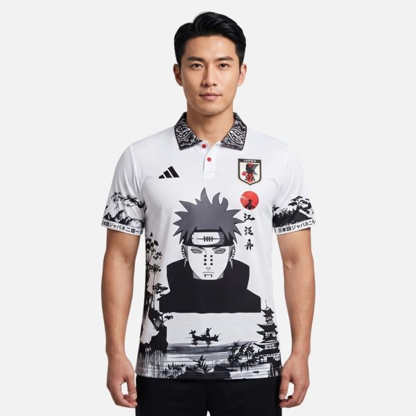 Maillot Japon Pain Edition Naruto Blanc