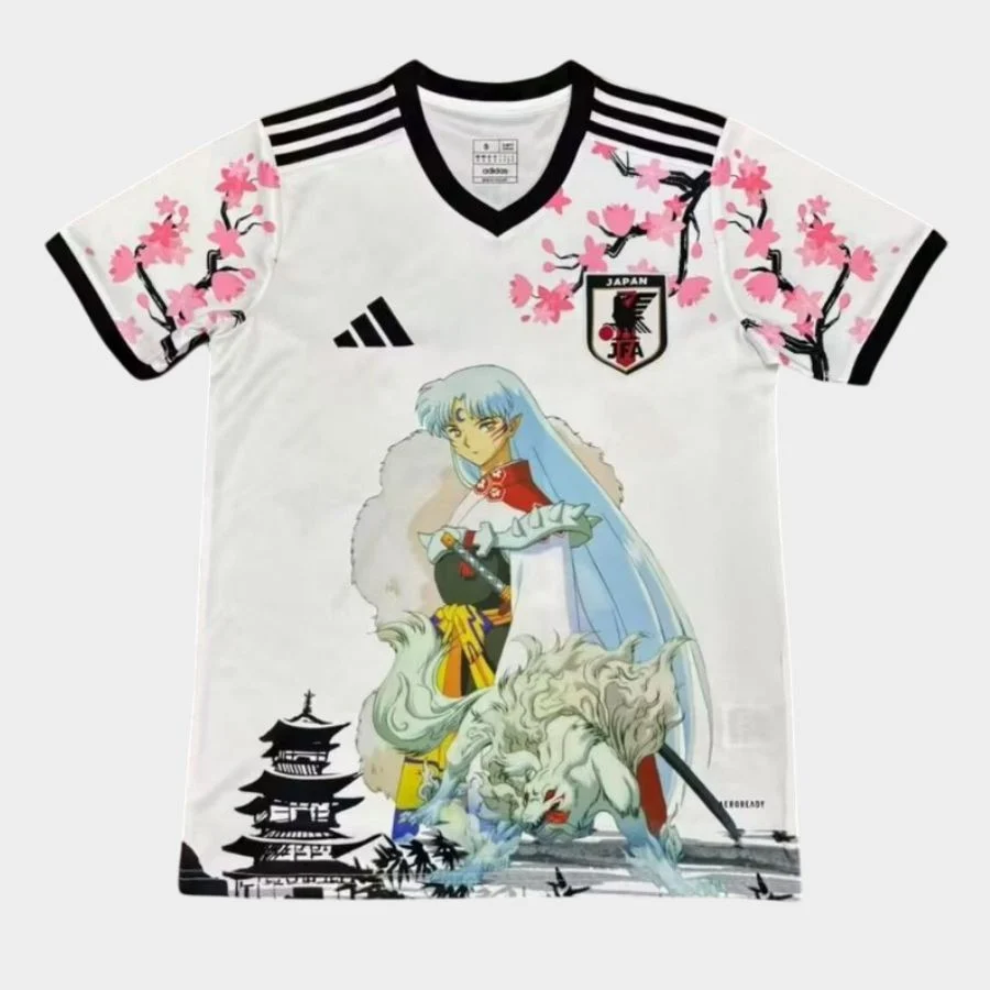 Maillot Japon Sesshomaru Edition Inuyasha Blanc