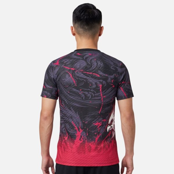Maillot Japon Shinobi Edition Phenix Rouge