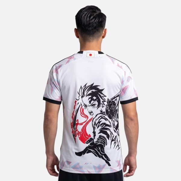 Maillot Japon Tanjiro Edition Demon Slayer Blanc
