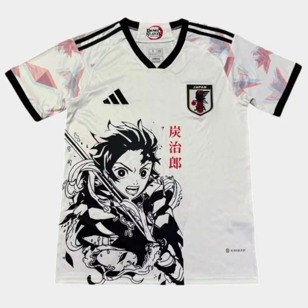 Maillot Japon Tanjiro Edition Demon Slayer Blanc