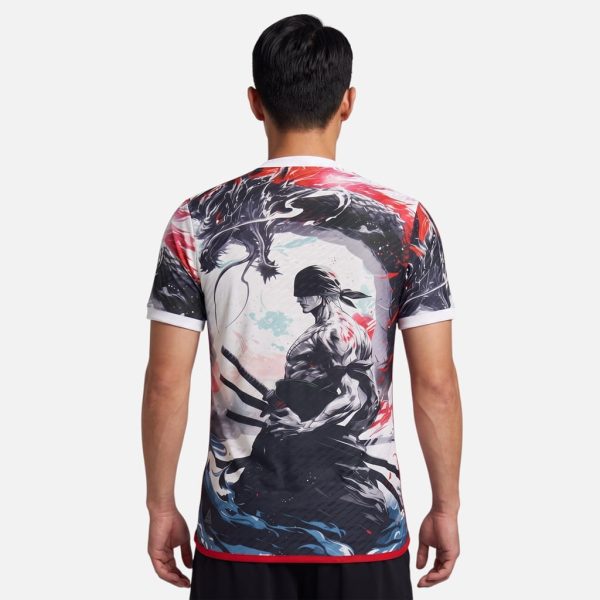 Maillot Japon Zoro Pirate Hunter Edition Blanc