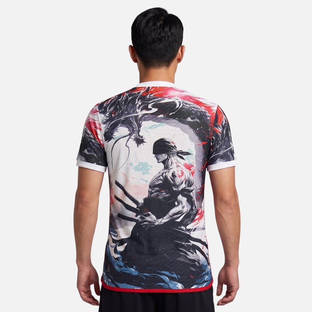 Maillot Japon Zoro Pirate Hunter Edition Blanc (2)