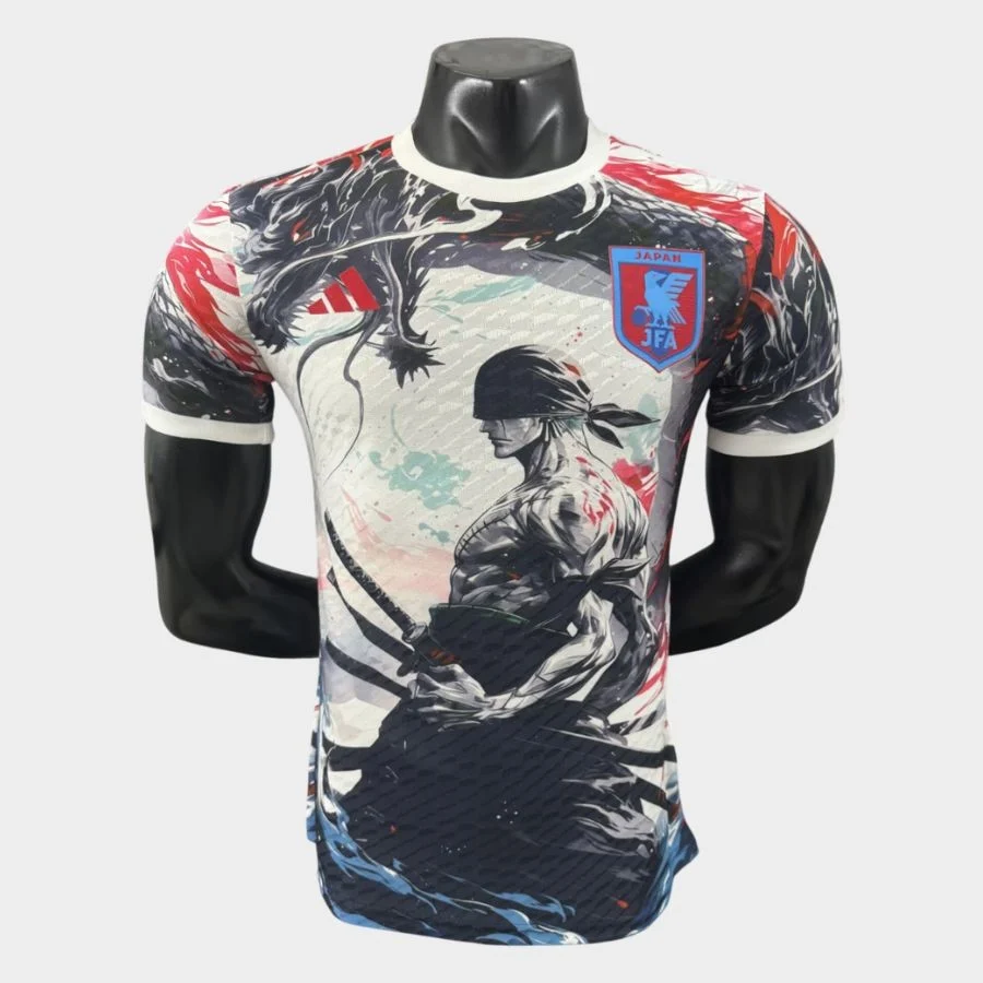 Maillot Japon Zoro Pirate Hunter Edition Blanc