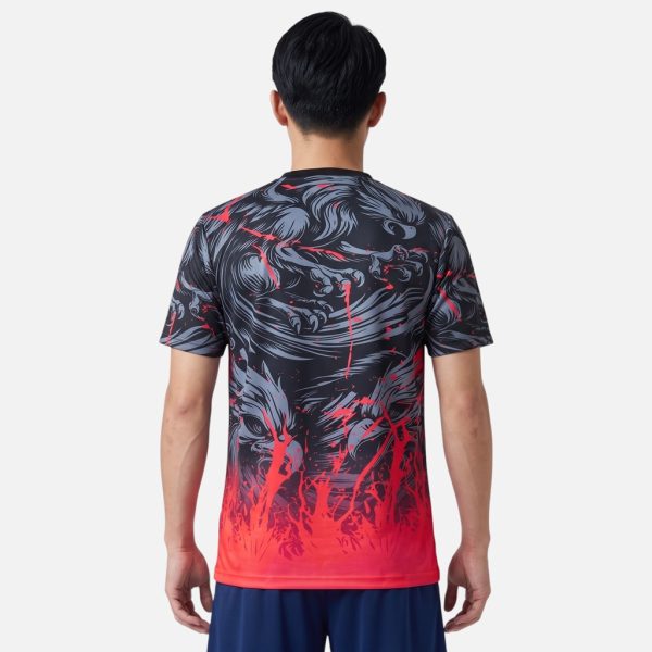 Maillot Japon 2025 2026 Eagle Noir Rouge