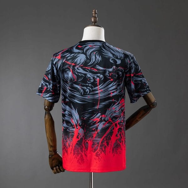 Maillot Japon 2025 2026 Eagle Noir Rouge