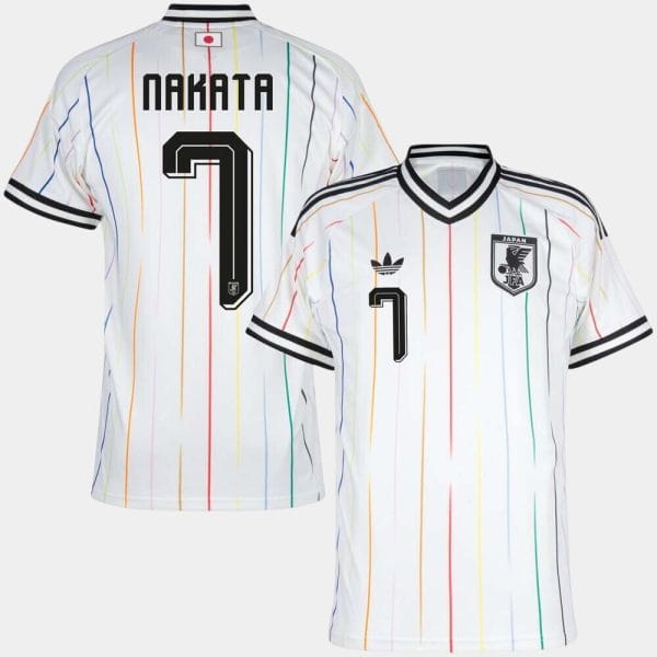 Maillot Japon Exterieur 2026 2027 Nakata